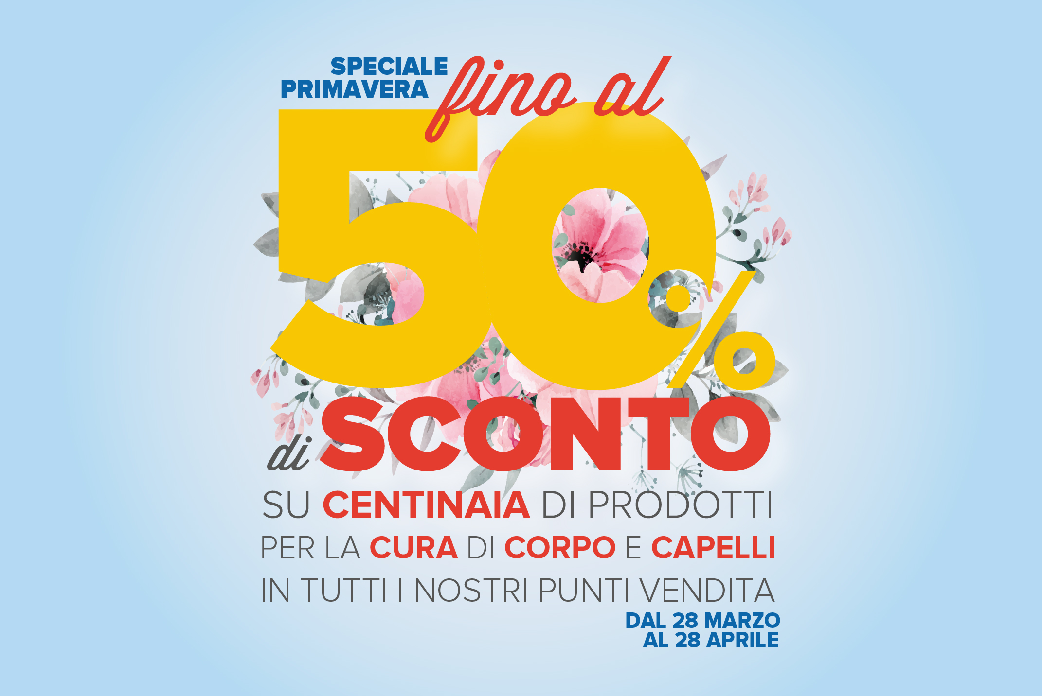 SCONTI DI PRIMAVERA 2023
